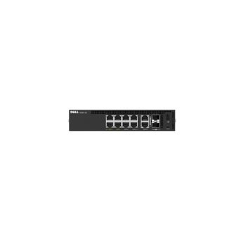 DELL 1108P-ON Gerido L2 Gigabit Ethernet (10/100/1000) Apoio Power over Ethernet (PoE) 1U Preto