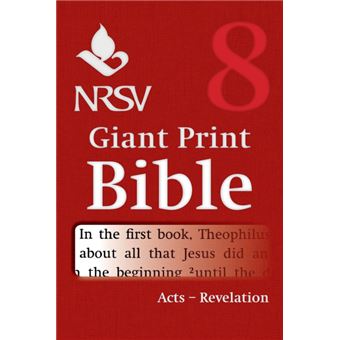 Nrsv Giant Print Bible - 1