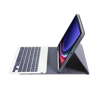 Capa ZURSANA para Samsung Galaxy Tab S10 FE/S9 FE 5G de 10,9 "/S9 de 11 " | Teclado | Bluetooth | Roxo - 1