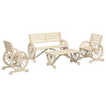 Conjunto de Mobiliário de Exterior VidaXL 3207131 - 1