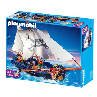 Conjunto de bonecos temáticos para crianças Playmobil Pirate Corsair | Azul, Branco - 1