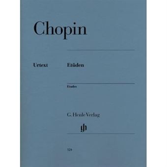 Partitions classique HENLE VERLAG CHOPIN F. - ETUDES Piano - 1