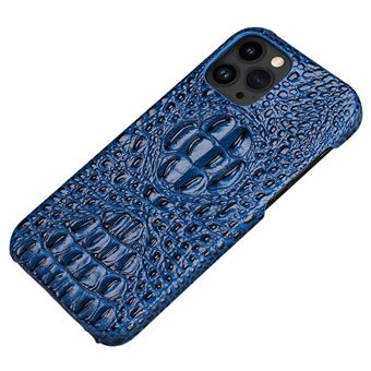 Capa e TPU + couro genuíno textura de crocodilo, à prova de queda, à prova de choque Magunivers para iPhone 14 Pro - 0 - 1