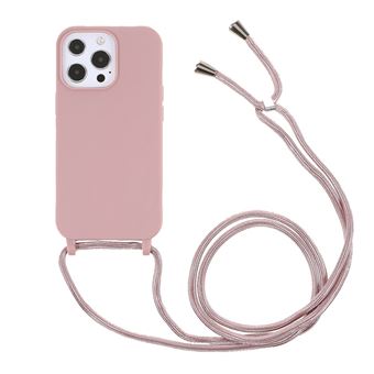 Capa e TPU com Cordão ajustável Rosa Escuro para iPhone 13 Pro Max 6.7'' - 1