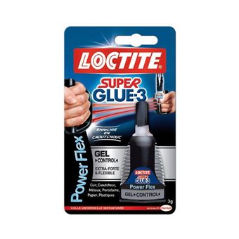 Cola Loctite Super Glue - 3 Power Flex Control 3g - 1