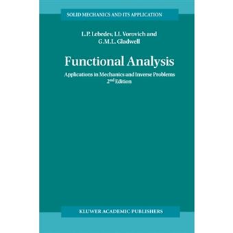Functional Analysis - Applications in Mechanics and Inverse Problems - Paperback - 2002 - 1