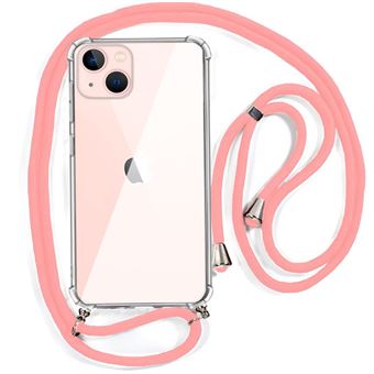 Capa COOL para iPhone 13 com cabo rosa - 1