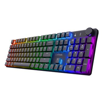 Teclado Gaming Wireless Trust GXT 868 TORIX | Idioma: Alemão | Preto - 1