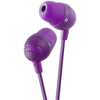Auriculares JVC Marshmallow violeta