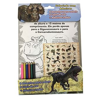 Dinossauros. Colorindo com Adesivos - 1