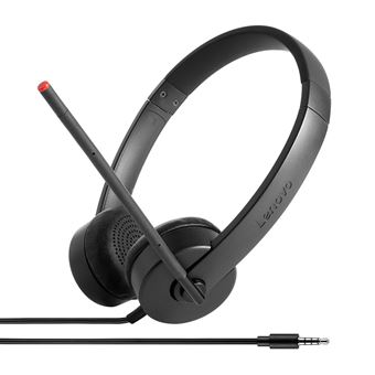 Auscultadores Lenovo Stereo Analog | Preto - 1
