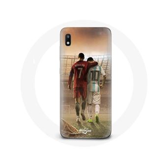 Capa Maniacase para Samsung Galaxy A10 Cristiano Ronaldo Messi Goat - 1