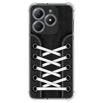 Capa TUMUNDOSMARTPHONE de silicone à prova de choque para Realme Note 60 Sneakers Design 02 Desenhos - 1