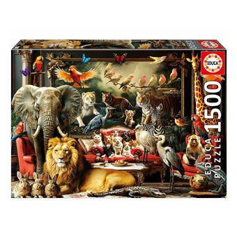 Puzzle Educa Animais 20245 | 1500 Peças - 1