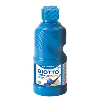 Tinta acrílica giotto 0534015 azul garrafa 250 ml - 1