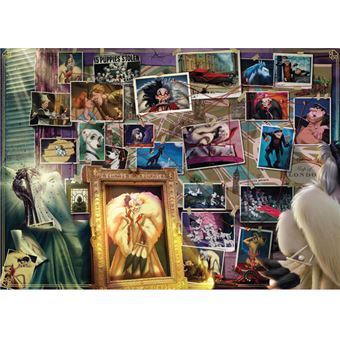 Puzzle Ravensburger Desenhos Animados Disney Villainous: Cruella de Vil | 1000 Peças - 1