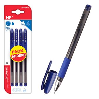 Set Canetas de Gel DAM | Ponta 0.5 mm | 4 Unidades | Azul - 1