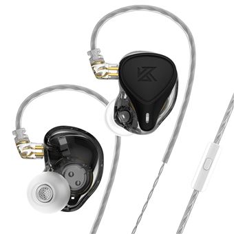 Auriculares com Fios KZ ZEX PRO - Preto - 1