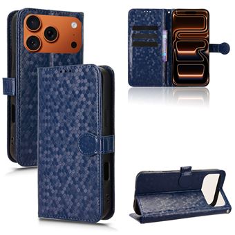 Capa FOXDOCK para iPhone 17 Pro Max | Fecho Magnético | TPU Macio | Compartimentos para Cartões | Azul - 1