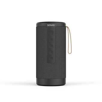 Altifalante Savio BS-033 portable bluetooth wireless speaker 10W black | Preto - 1