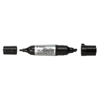 Pilot Twin marker Jumbo, black - 1