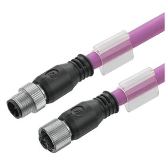 Cabo de Rede Weidmüller SAIL-M12GM12G-CD-7.5A | Violeta - 1
