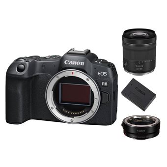 Canon EOS R8 Body+EF-EOS R Mount Adapter+ LP-E17 Battery+Canon RF 24-105mm f4-7.1 IS STM - 1