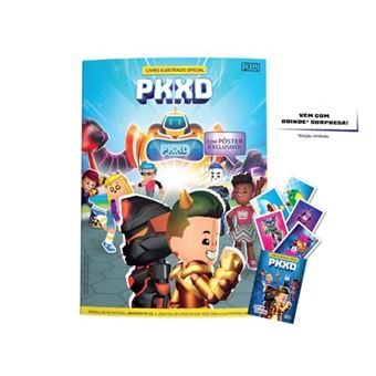 Kit Livro Ilustrado Oficial Pk Xd Com 10 Envelopes - 1