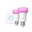 Iluminação inteligente Philips Ambiente branco e colorido Hue Kit inicial, E27_0