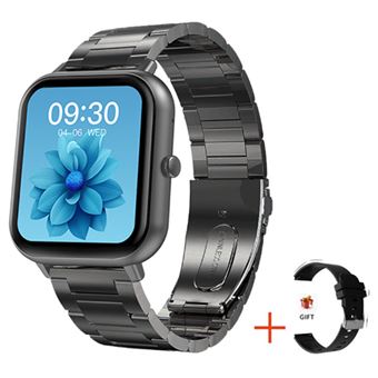 Smartwatch CHRONUS | 1.83" | Monitor de Frequência Cardíaca | Pressão Arterial | IP68 | Preto - 1