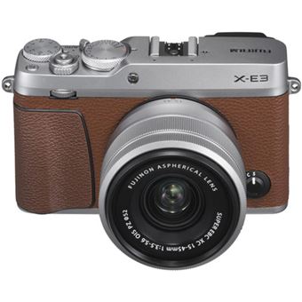 Fujifilm X-E3 Castanho + Fujifilm 15-45mm F3.5-5.6 XC OIS PZ