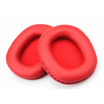 Almofadas de Substituição HSMY para Auscultadores Edifier W800BT W808BT K800 K815P - Vermelho - 1