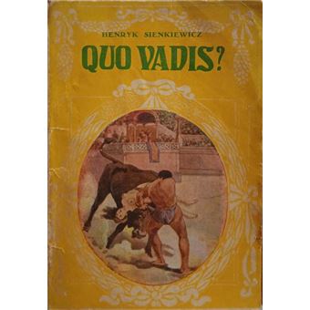Quo vadis? (aonde vais?). - 1