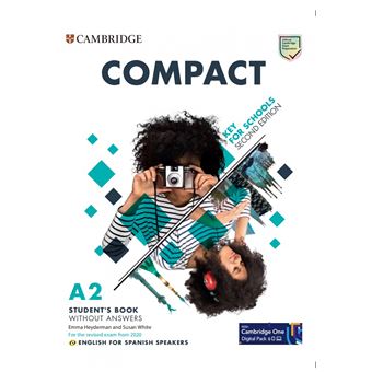 Compact Key For Schools Second Edition English For Spanish Speakers Student'S Pack Updated (Student'S Book Without Answers And Workbook Without Answer - 1