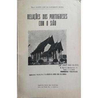 Relações dos portugueses com o sião. - 1