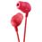 Auriculares JVC Marshmallow Vermelho_0