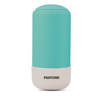 Coluna Portátil Pantone PT-BS001L | Azul, Branco - 1