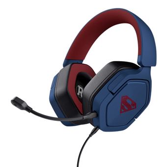 Auscultadores Gaming Trust GXT492SM Carus | Azul, Vermelho - 1