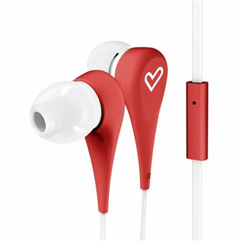 Auriculares com microfone Energy Sistem Style 1 Vermelho