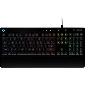 Teclado Gaming com Fios Logitech G 920-010738 | Idioma: Checo | Preto - 1