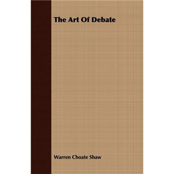 The Art of Debate - Paperback / softback - 2008 - 1
