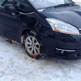 Conjunto de 2 Correntes de Neve ProPlus para Pneu de Carro 12 mm Kn120