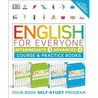 English For Everyone Intermediate And Advanced Box Set Course And Practice Books Fourbook Selfstudy Program - 1