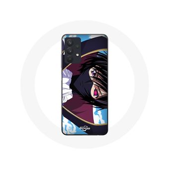Capa Maniacase para Samsung Galaxy A32 5G da Série Code Geass com Lelouch, Anime - 1