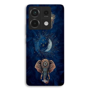 Capa Maniacase para Xiaomi Redmi Note 13 Pro 5g | Hamsa e Ganesha Visão espiritual - 1