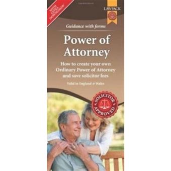Power Of Attorney Form Pack - 1