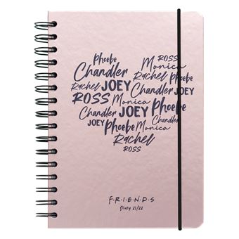 Agenda Escolar 2021/2022 A5 Erik Editores | Semana Vista 12 Meses -Friends - 1