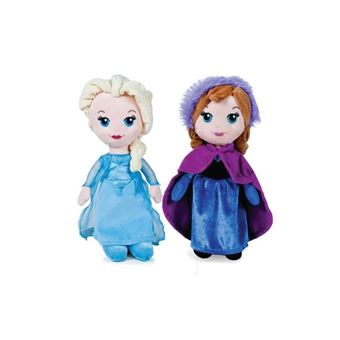 Pack de 2 Peluches Frozen Elsa & Anna - 1