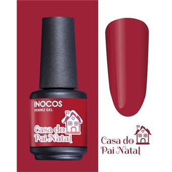 Verniz Gel Inocos Coleção de Natal | Casa do Pai Natal | 15 ml - 1
