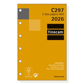 Recarga para Agenda Finocam 201280026 | Amarelo - 1